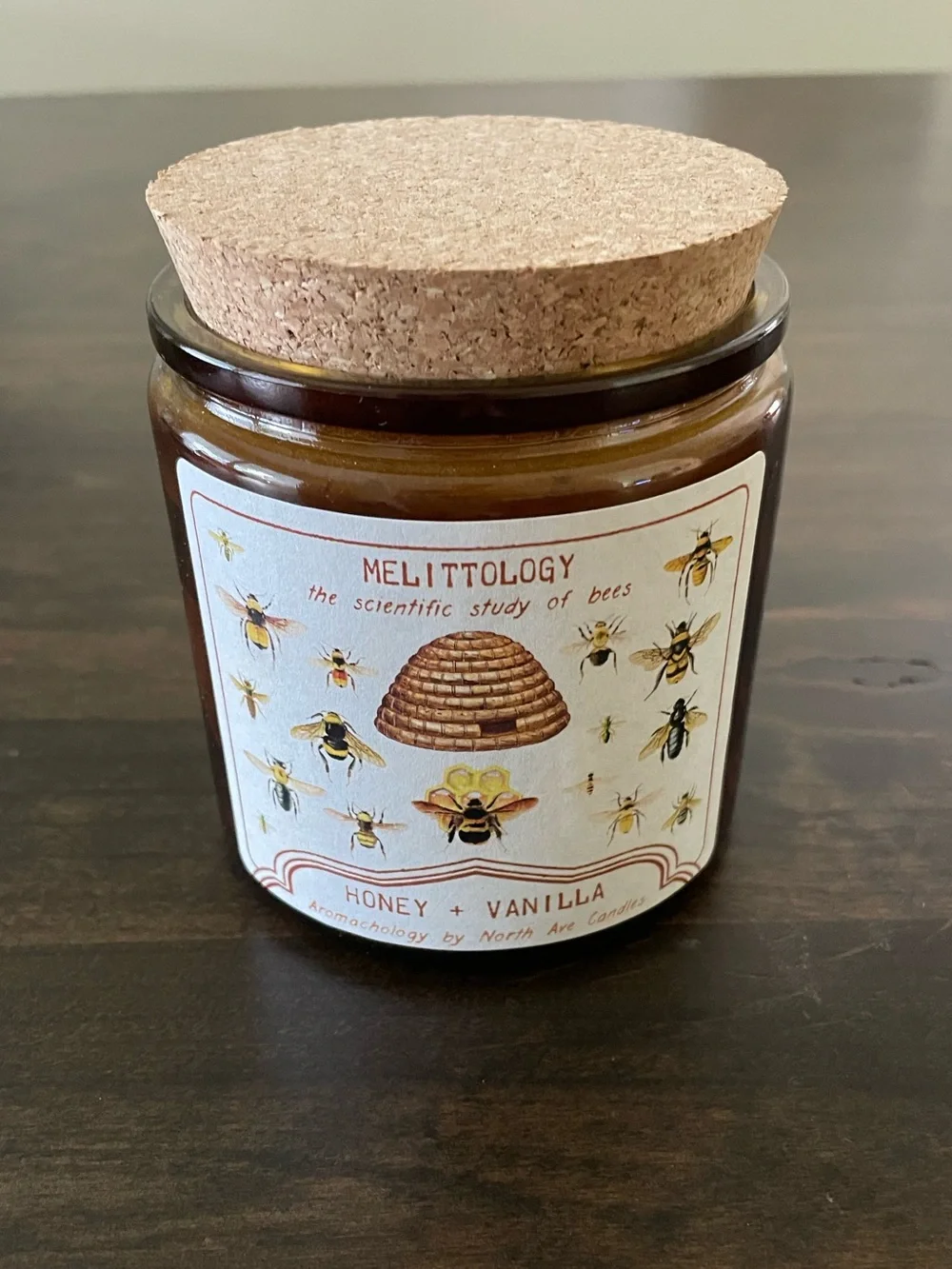 Aromachology Melittology Honey + Vanilla Scented Jar Candle
